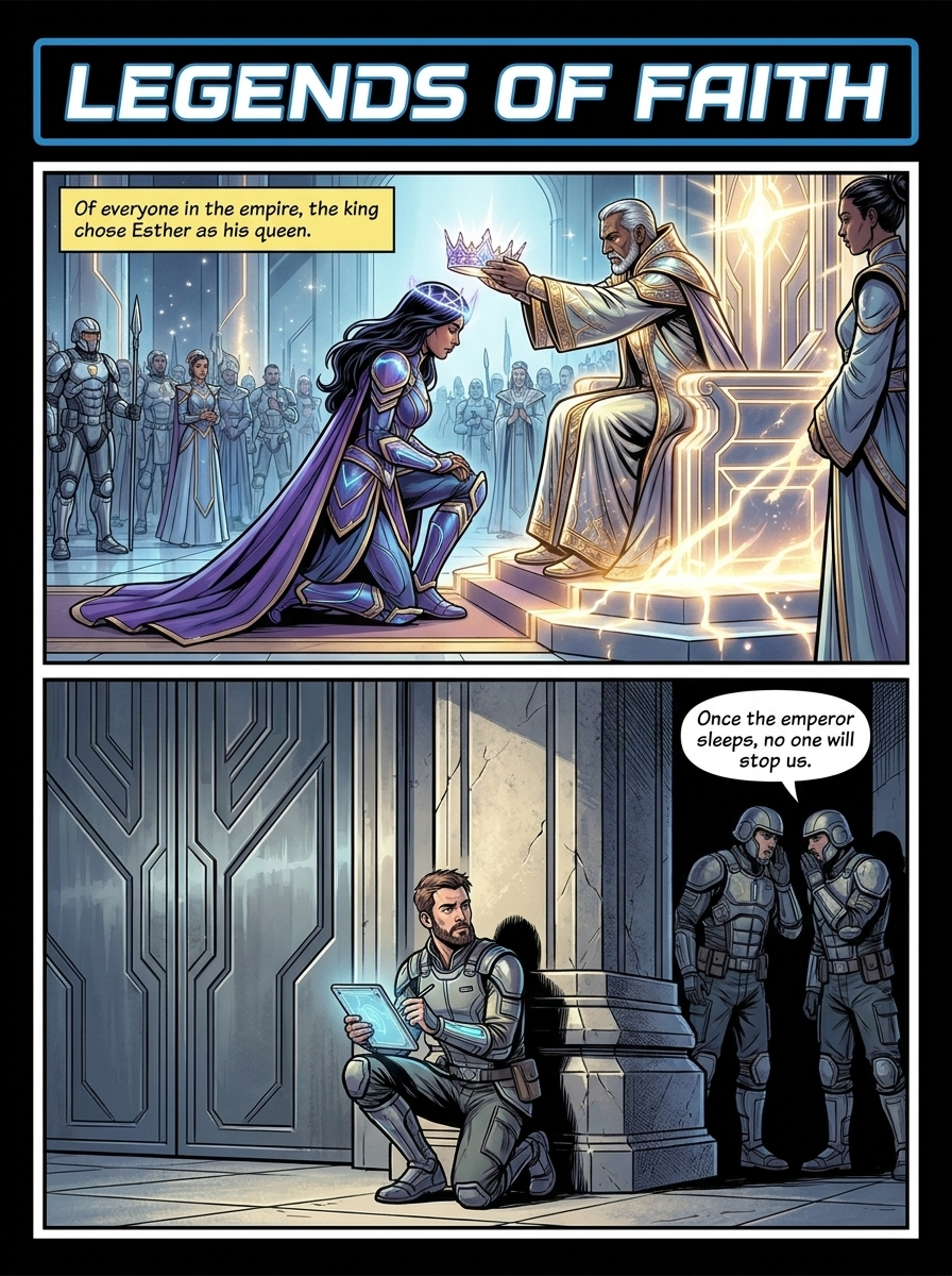 Esther — Legends of Faith #4 (Digital Comic PDF)