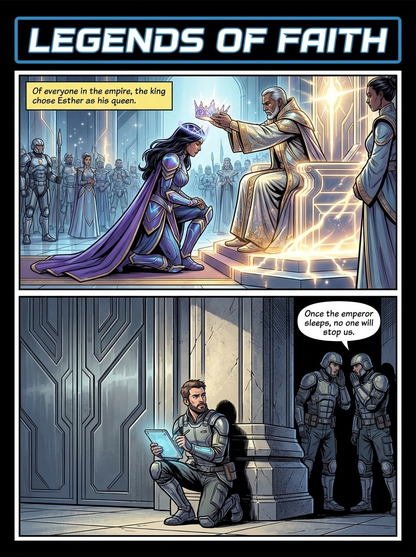 Esther — Legends of Faith #4 (Digital Comic PDF)