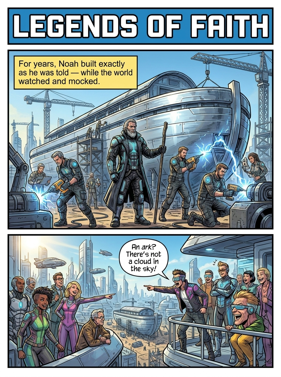 Noah's Ark — Legends of Faith #3 (Digital Comic PDF)