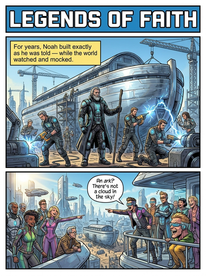 Noah's Ark — Legends of Faith #3 (Digital Comic PDF)