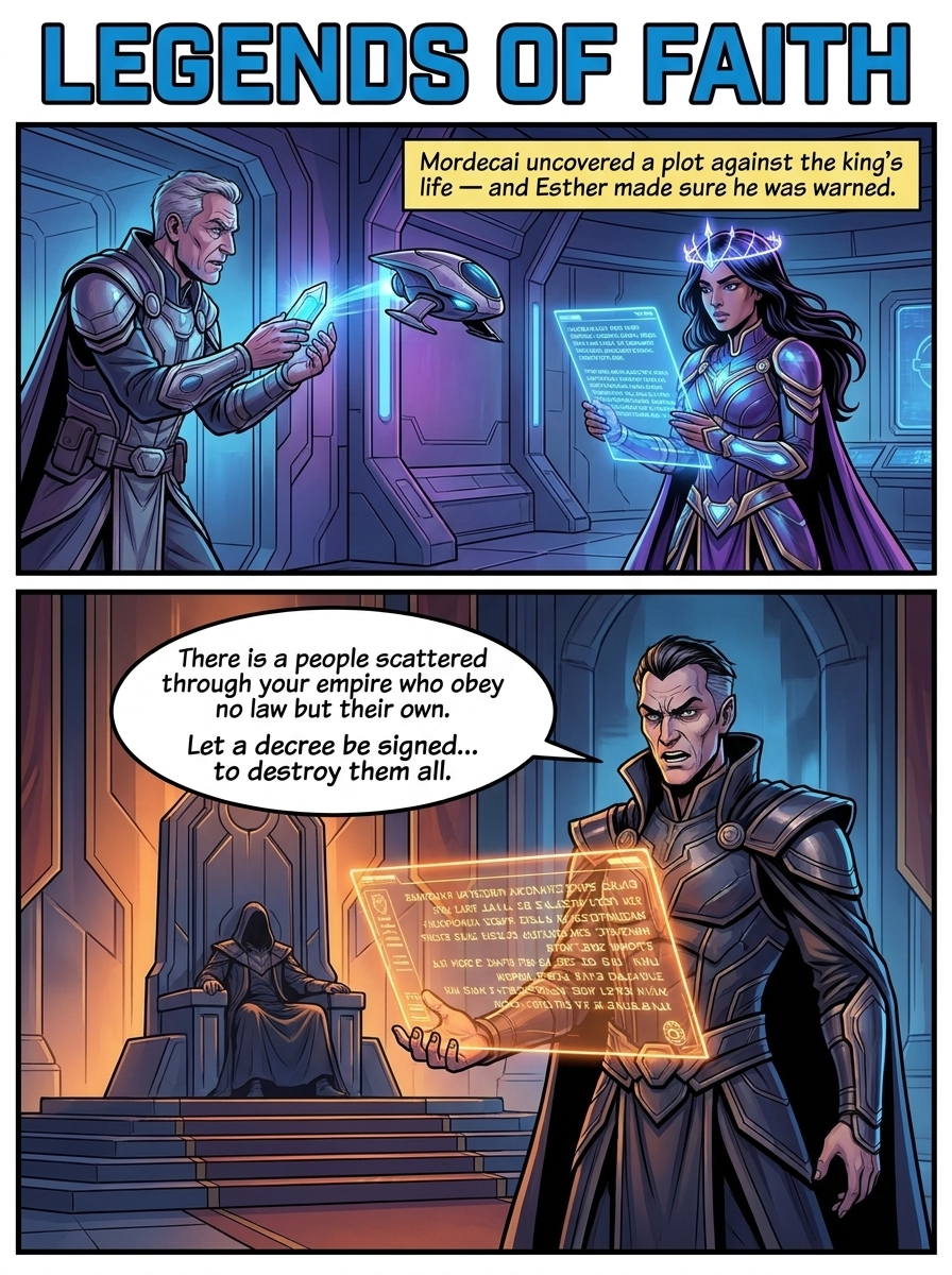 Esther — Legends of Faith #4 (Digital Comic PDF)