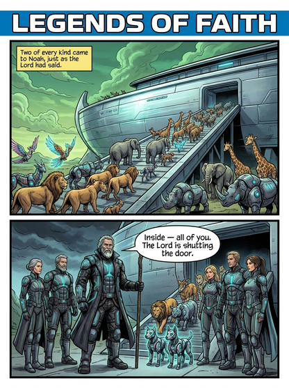 Noah's Ark — Legends of Faith #3 (Digital Comic PDF)