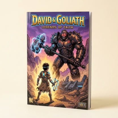 David & Goliath — Legends of Faith #2 (Printed Comic Book)