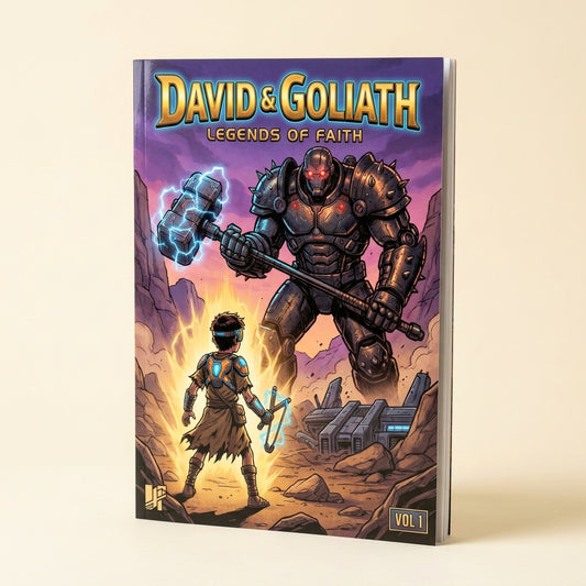 David & Goliath — Legends of Faith #2 (Printed Comic Book)
