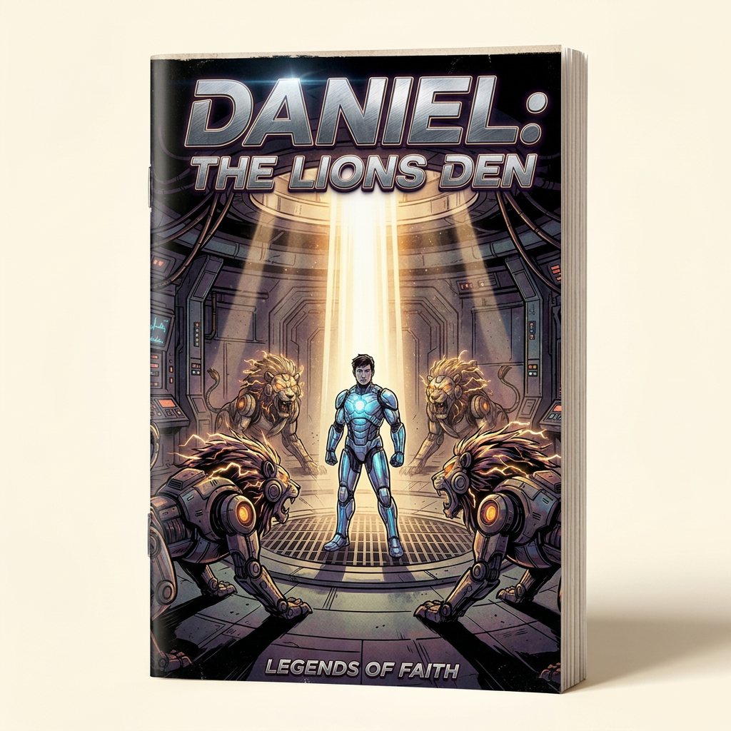 Daniel & the Lions' Den — Legends of Faith #1 (Printed Comic Book)